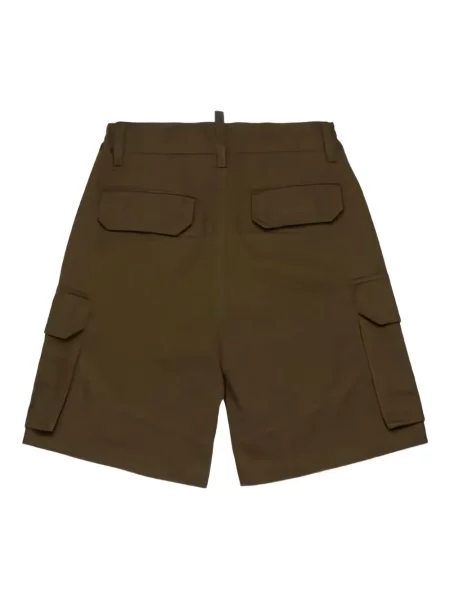Szorty dziecięce Dsquared2 brązowe