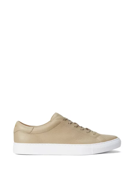 Matlasat sneakerși Polo Ralph Lauren cu autograf de catifea cord albastru