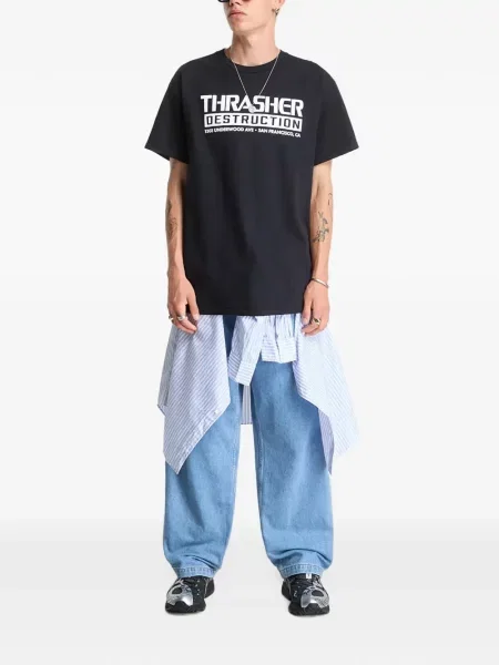 Tricou Thrasher cu imagine negru