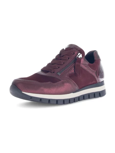 Sneakersy Gabor zamszowe fioletowe