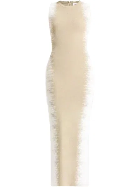 Sukienka midi Hervé Léger do kolan garniturowa