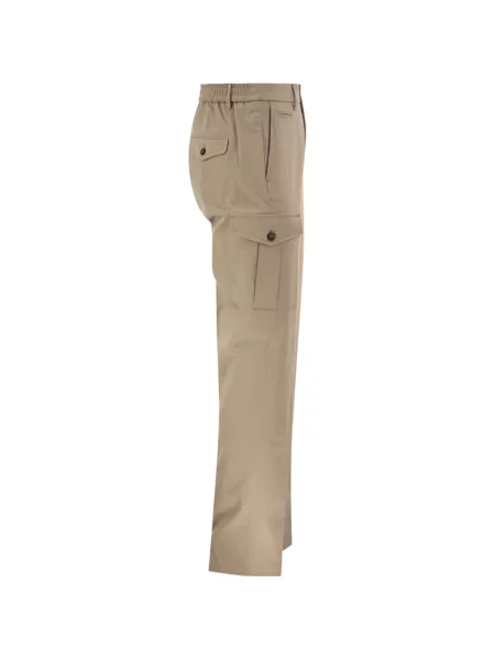 Pantaloni cargo Peserico conici