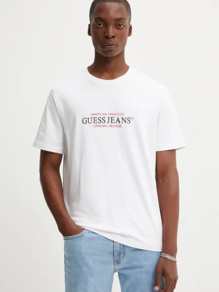 Guess Jeans majica bijela