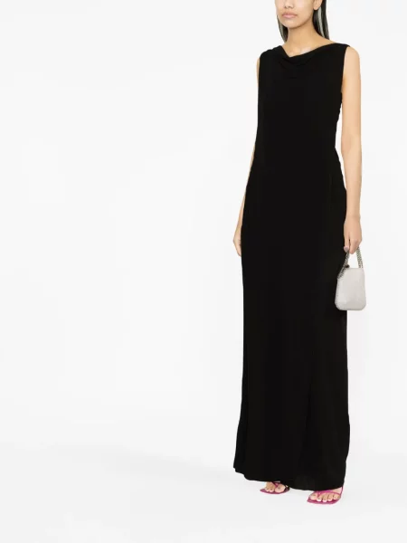 Kostiumas maksi maxi suknele Alberta Ferretti juoda