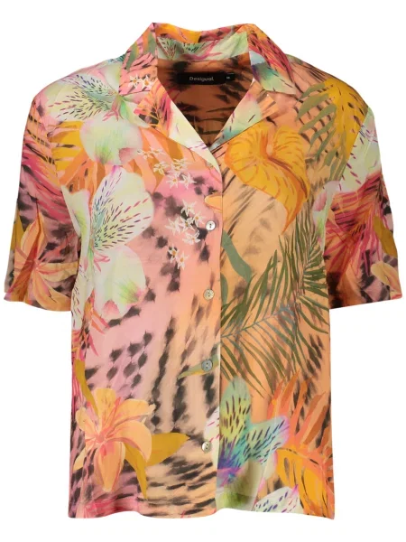 Desigual Cămașă Nasau Colorat portocaliu