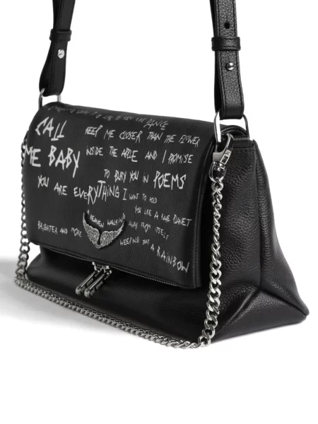 Satchel torba Zadig&voltaire crna
