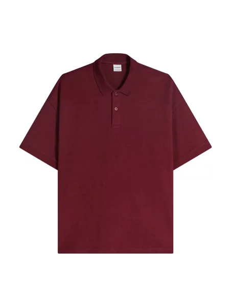 Bershka Majica INTERLOCK burgund