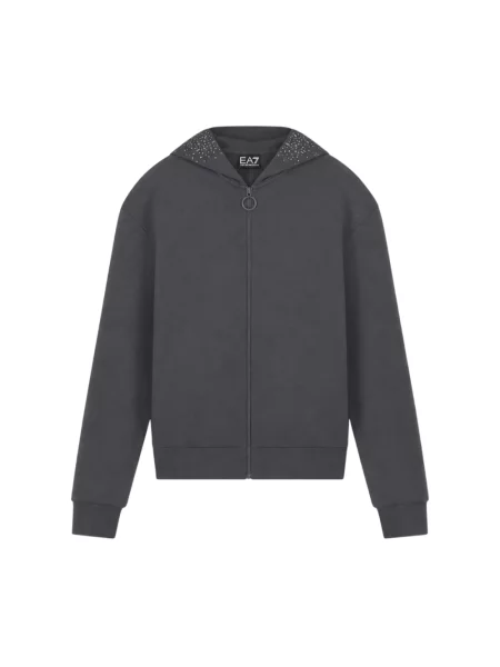 Bluza rozpinana Emporio Armani Ea7 szara