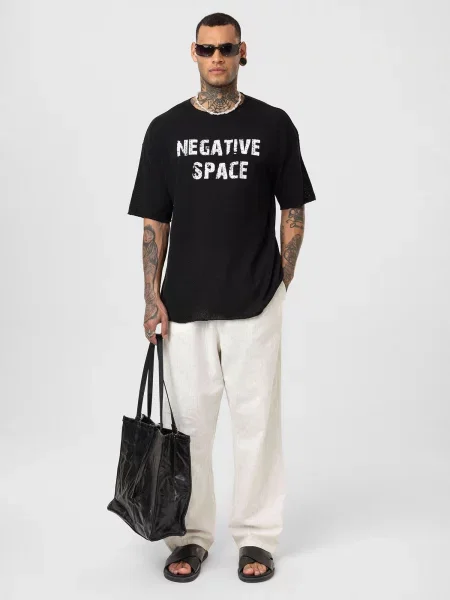 Dandalo Tricou Rene negru alb