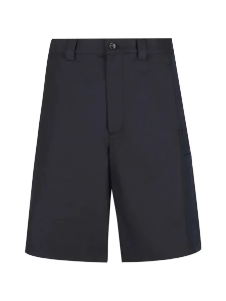Pantaloni scurți Gucci cu autograf albastru