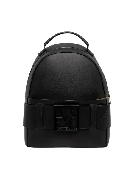 Armani Exchange plecak mały gładki czarny