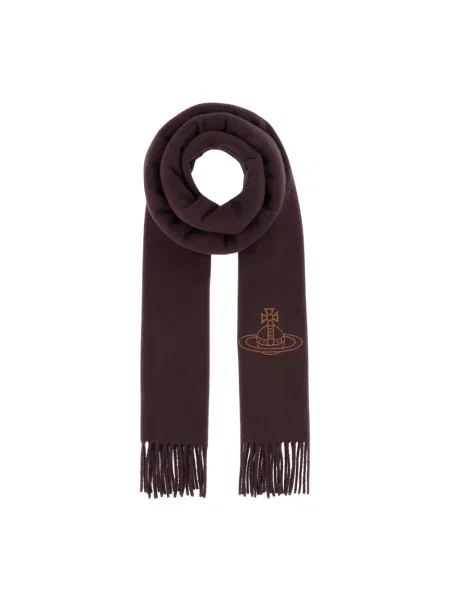 Szal Vivienne Westwood elegancka czerwona