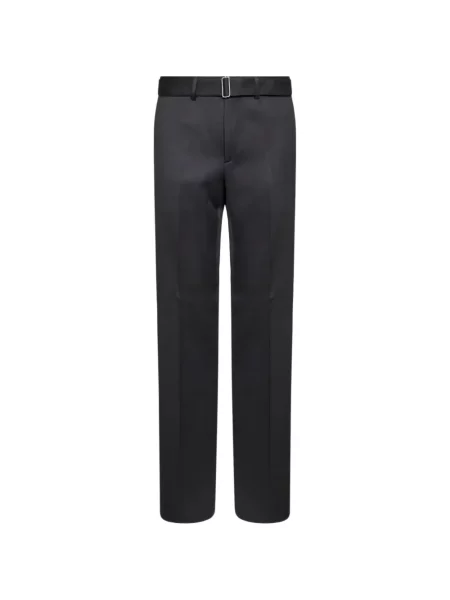 Cu centură pantaloni Lardini gri
