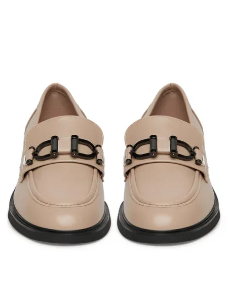 Лоуфъри с дебела подметка JENNY бежов