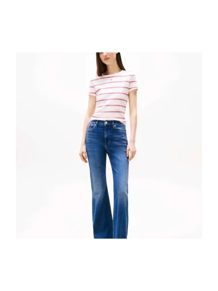 Tricou Tommy Jeans alb