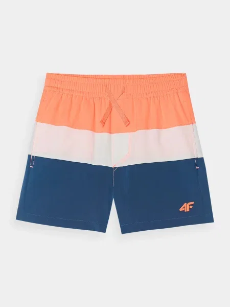 Pantaloni scurți copii 4f portocaliu