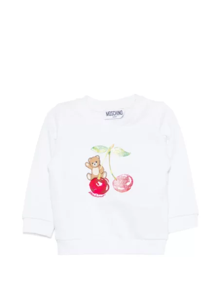 Bluza dziecięca Moschino biała