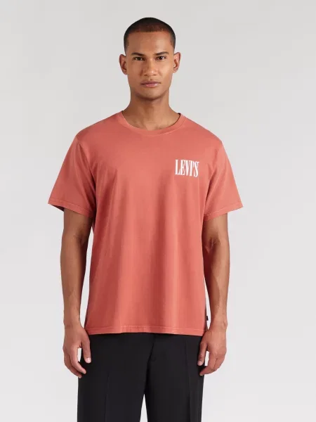 Levi's osnovna kratka majica RELAXED FIT TEE oranžna