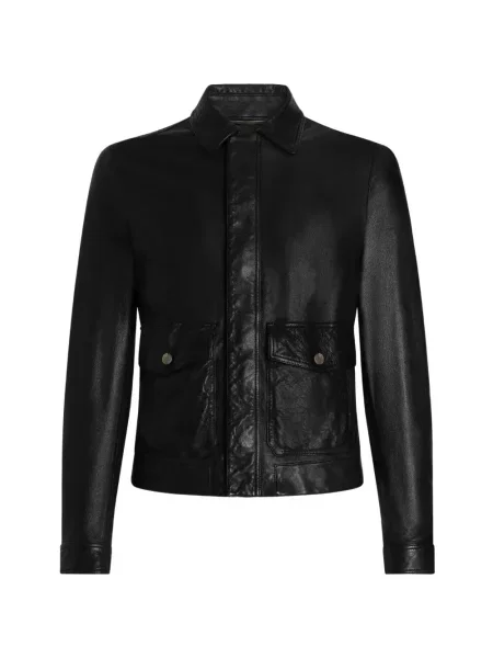 Geanta de piele Dolce & Gabbana negru