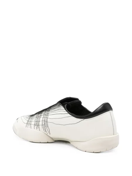 Sneakerși Y-3 cu broderie alb