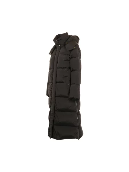 Długa parka Woolrich czarna