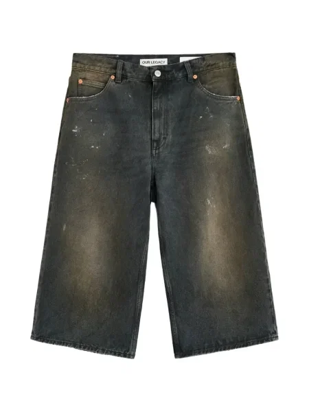 Cropp pantaloni capri Our Legacy negru