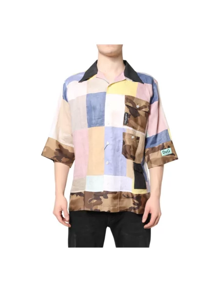 Koszula Dolce And Gabbana casual wełniana