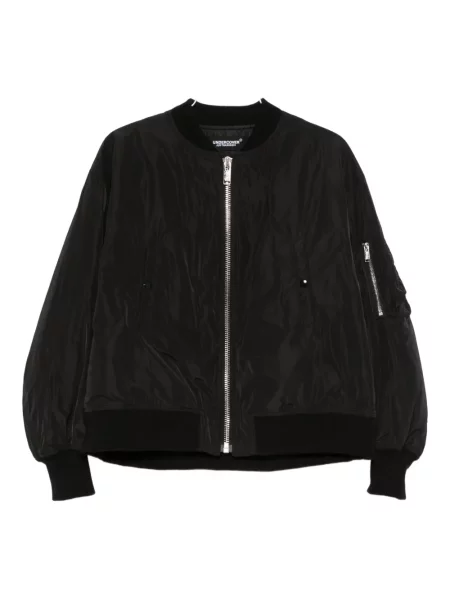 Geacă bomber Undercover cu broderie negru