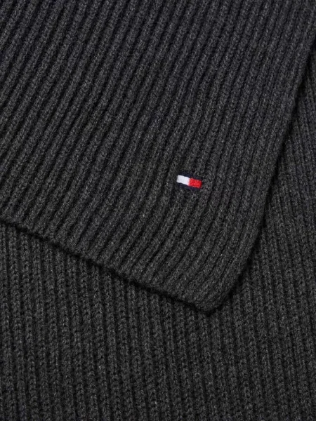 Tommy Hilfiger Szalik Mężczyźni jednolity ONE SIZE szary