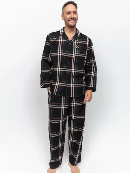 Піжама CYBERJAMMIES Blake бавовна/модал чорний