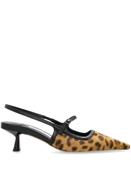 Pantofi cu toc Jimmy Choo maro