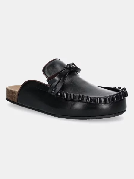 JW Anderson papuci Ruffle Loafer femei negru