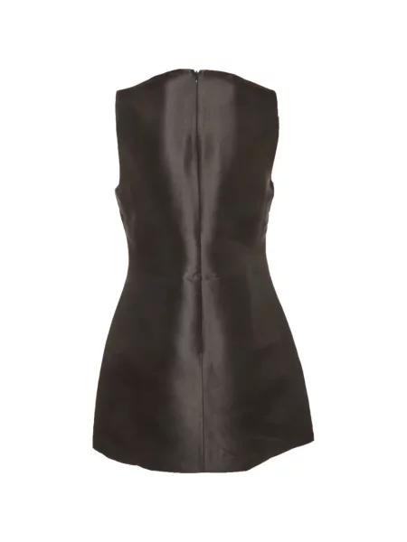 Rochie mini Odd Muse fără mâneci în linie A negru