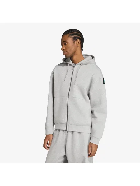 Hanorac cu glugă Adidas Originals cu glugă gri