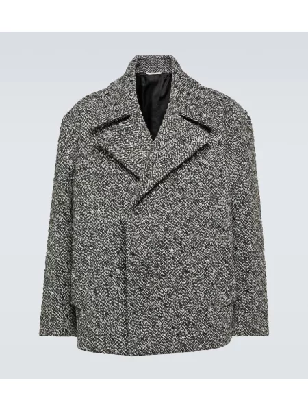 Вълнено яке Valentino сиво