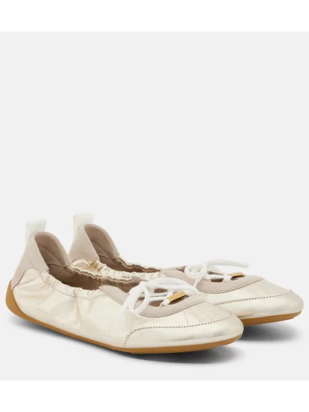 Balerini Chloé din piele