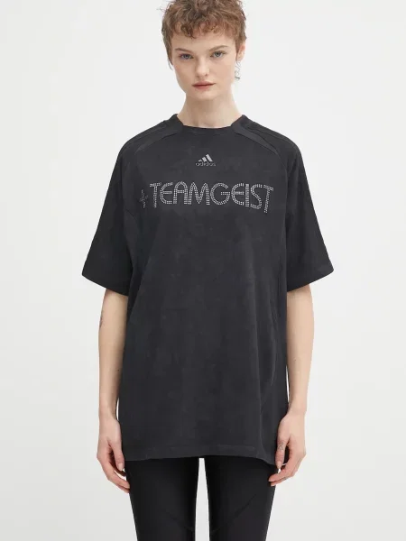 Adidas Originals t-shirt Rhinestone Tee czarny