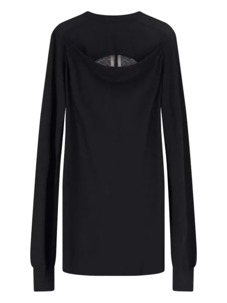 Top Rick Owens lung negru