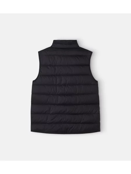 Gyerek pehelymellény Moncler Enfant fekete