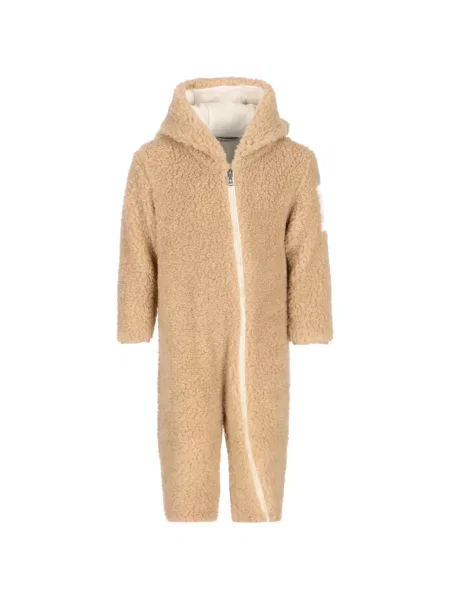 Kombinezon dziecięcy Moncler Enfant brązowy