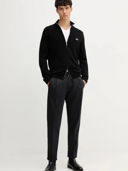 Pulover Lacoste clasic negru