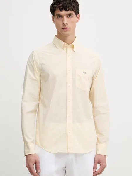 Gant koszula żółta