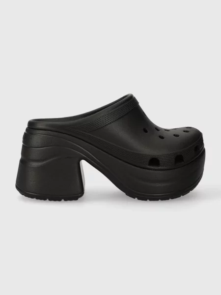 Чехли Crocs Siren Clog с дебел черно