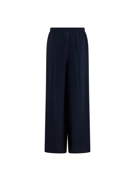 Spodnie palazzo Max Mara niebieskie
