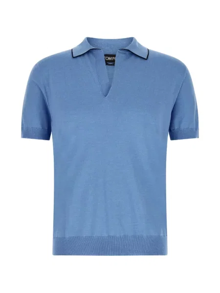 Tricou Tom Ford scurt albastru