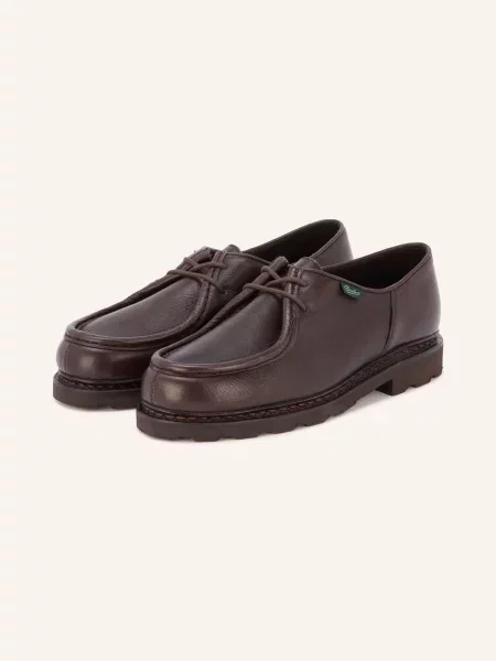 Paraboot Sznurowane Botki Michael braun