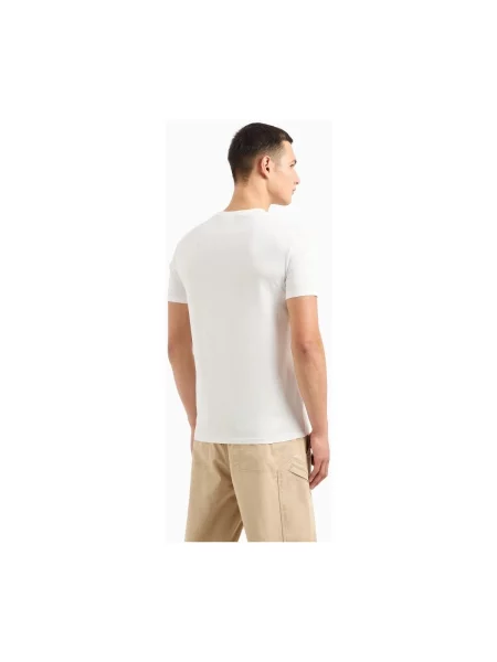 Armani Exchange Tricou alb