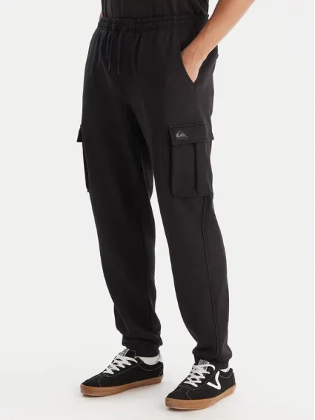 Quiksilver Spodnji del trenirke črna