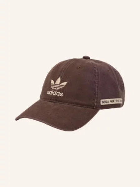 Kšiltovka Adidas Originals hnědá