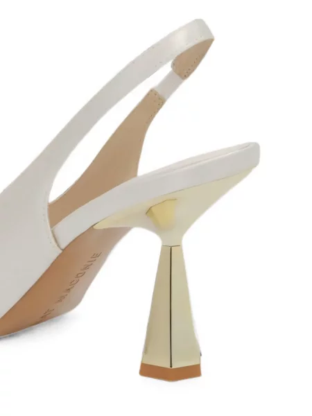 Pantofi cu toc Kat Maconie slingback alb